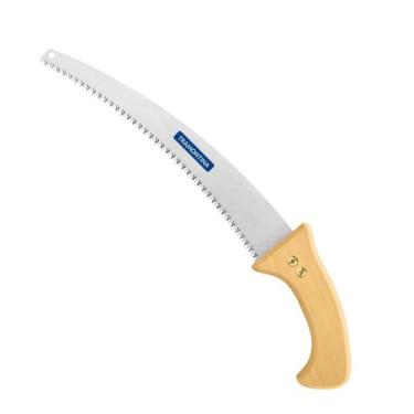 Imagem de Serrote de Poda Profissional Metálico 13" / 330 mm com Cabo de Madeira