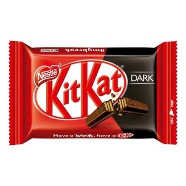Imagem de Kit c/ 3 Barra De Chocolate Wafer Dark Kitkat 41,5g Nestle - Nestlé