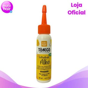 Imagem de Tônico Capilar  Fortalecedor Alho 30ml - Natuhair Cosméticos