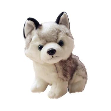 Imagem de Cachorro realista sortudo, boneco realista feito à mão, brinquedo, pel