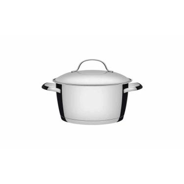 Imagem de Caçarola Funda Tramontina Allegra Em Aço Inox Com Fundo Triplo 18 Cm 2,2 L Tramontina