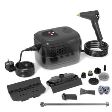 Imagem de Limpa-aerossóis portátil 2500W de alta temperatura para ar condicionado, exaustor de cozinha, carro e chão - Máquina de limpeza portátil,Black