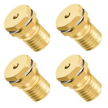 Imagem de 4 peças WB28K10556 LP Kit de conversão de gás natural para orifícios de gás LP para GE para modelos especiais HotPoint