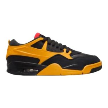 Imagem de Tênis masculino Air Jordan 4 RM (FQ7939-004, preto/branco), Preto/Vermelho Cometa/Del Sol, 41