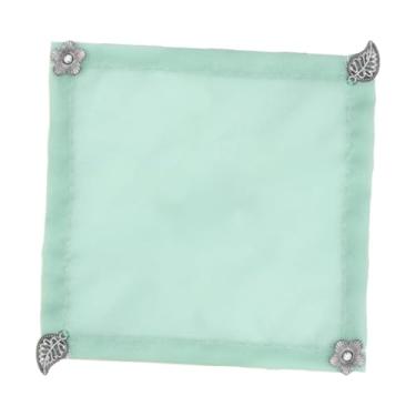 Imagem de SiaBiced Capa para copo de vinho com pingente, tampa reutilizável para bebidas com peso para água para jantar ao ar livre, festa de inauguração, Verde