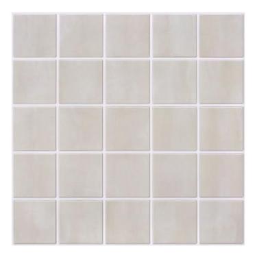 Imagem de Commomy 10 peças de azulejo 3D fosco 30 x 30 cm de revestimento quadrado de PVC ultraleve para cozinha em azulejos para banheiro, sala de estar, quarto, lareira, decoração de parede interior