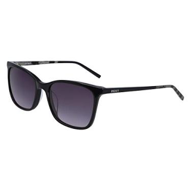 Imagem de Óculos de sol feminino DKNY DK500S 001, Black, 5418