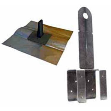 Imagem de Guardian Fall Protection Kit de terracota 00441 T-T Boss com âncora, piscando, fixadores e tampa