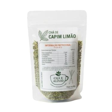 Imagem de Chá de Capim Limão 100g Capim Cidreira Pura e Natural para Relaxamento