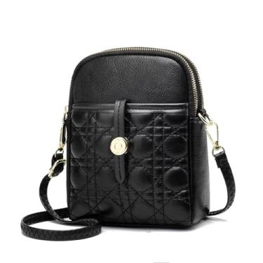 Imagem de Pochete de couro para mulheres e homens, bolsa tiracolo moderna, bolsa de viagem, Bolsa de ombro - 6