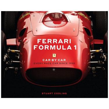Imagem de Ferrari Formula 1 Car by Car Todos os carros de corrida desde 1950, Capa Dura em Inglês, 224 Paginas, Vermelho