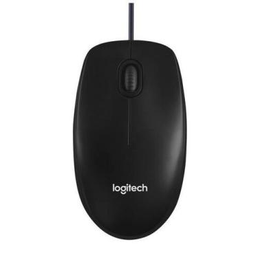 Imagem de Mouse Logitech M90 Preto USB com Fio 910-007599-C