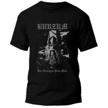 Imagem de Camiseta Algodão Black Metal Burzum - TrueNightmare, BabyLook P