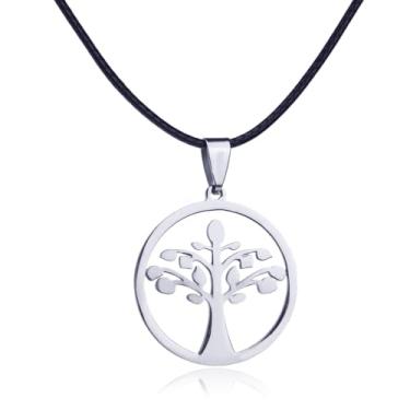 Imagem de Colar de árvore da vida para mulheres, árvore genealógica, joia para mãe, avó, árvore da vida, joia