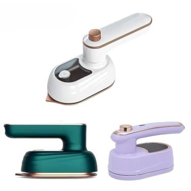 Imagem de Mini Ferro Portatil De Passar Roupa Vapor Para Viagem Elétrico Pequeno 110v e 220v Alta Temperatura(Aleatório)