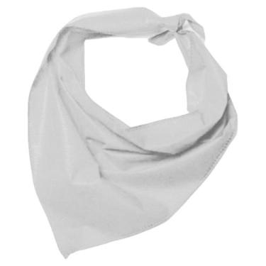 Imagem de Lenço de Pescoço Liso para Festa Junina Caipira Bandana Quadrilha São 