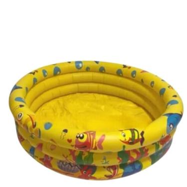 Imagem de Piscina Infantil Inflável Redonda(Amarela)
