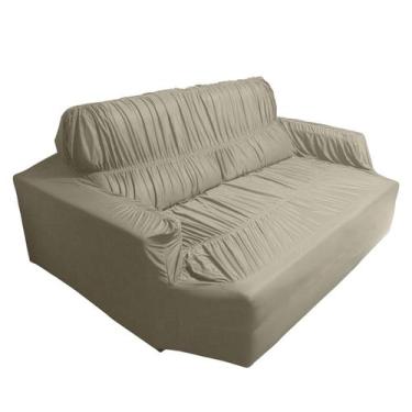 Imagem de Capa De Sofá Protetora 2 Lugares 1,70mX1,10m Retrátil King Malha Gel 1