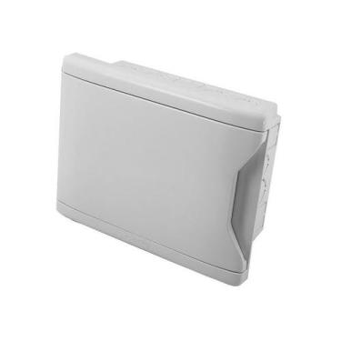 Imagem de Caixa Para Distribuição De Disjuntores 6/8 Branco Sem Barramento Krona