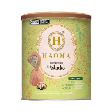 Imagem de Lata de Bombom de Pistache Linha Stevia Haoma 160g