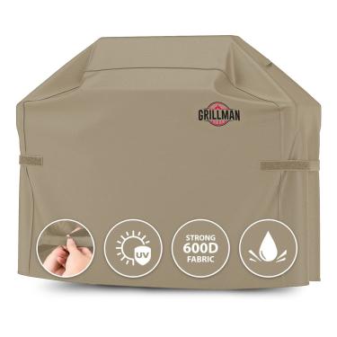 Imagem de Grillman Capa de Churrasqueira Premium para Churrasqueira Ao Ar Livre, Capa de Churrasqueira, À Prova de Rasgos, À Prova D'Água, Capas de Churrasqueira Grandes para Serviço Pesado Superior para Exteri