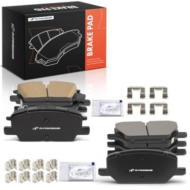 Imagem de A-Premium Pastilha de freio adequada para Chevrolet Malibu 2021-2023s, dianteiro e traseiro, um conjunto de 2