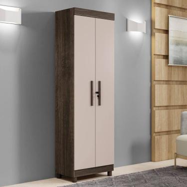Imagem de Armário Multiuso 2 Portas com Pés New Roma Benetil