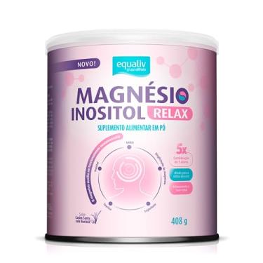 Imagem de Equaliv Fórmula Noturna com Inositol e Minerais – Suplemento Alimentar em Pó Sabor Capim-Santo e Hortelã 408 g