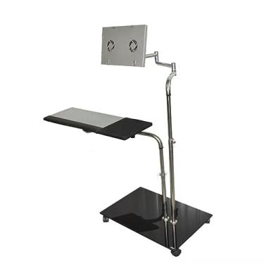 Imagem de Desktop/Notebook Cama de Uso Duplo Mesa de Computador Dobrável Multifuncional Mesa Elevatória com Mesa de Cabeceira Móvel (Notebook A)