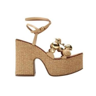 Imagem de Sandália Vicenza Plataforma Bege-Feminino