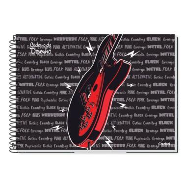 Imagem de Caderno De Cartografia E Desenho Espiral Universitário Capa Dura 80 Folhas My Collection Credeal Estampa 5