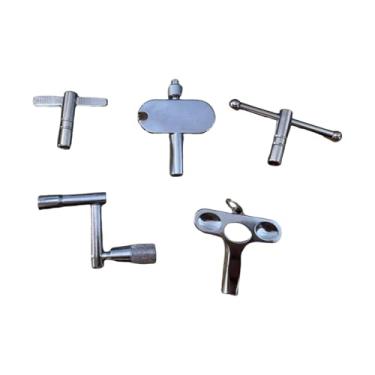 Imagem de menolana 5x Chave de Afinação para Bateria, Afinação Rápida, Ferramenta Universal para Instrumentos de Percussão, Afinador de Bateria para Estojo de