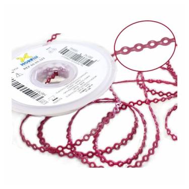 Imagem de Elástico Borrachinha de Aparelho Ortodôntico Corrente Longo 1.5 metros