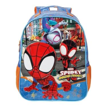 Imagem de Mochila De Costas Escolar Infantil Homem Aranha Spidey 15002