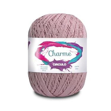Imagem de Fio Linha Charme 396m e 150g Ideal p/Crochê e Tricô Marca Círculo (3227 - ROSA ANTIGO)