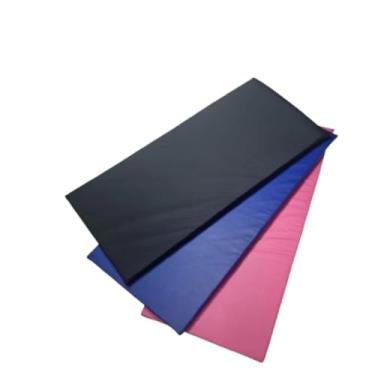 Imagem de Kit 3 Colchonetes para Ginástica, Espuma D23, 90x40x2cm, Impermeável, Academia, Yoga, Pilates, Creche, Pets, Cores Aleatórias