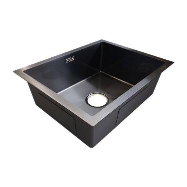 Imagem de Cuba Inox De Cozinha Gourmet 50X40 Com Acessório Preta