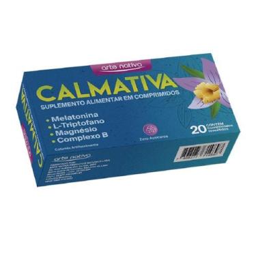 Imagem de Calmativa Suplemento Alimentar Arte Nativa 20 Compr