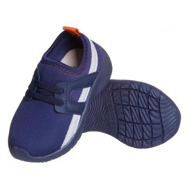 Imagem de Tênis Infantil Masculino Calce Fácil Esportivo Menino Volta as Aulas -