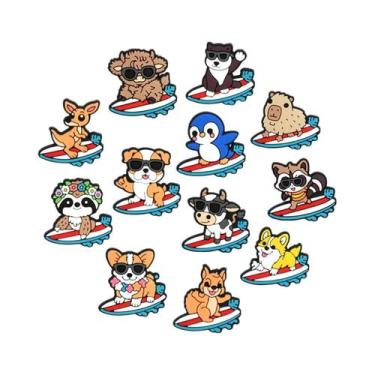 Imagem de Charms De Sapato De Animais Fofos Para Crianças, Panda, Gato, Cachorro