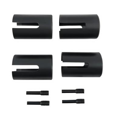 Imagem de 45# Hardened Steel Drive Cup Set for Traxxas 1/10 E-Revo 2.0 VXL 86086-4, Heavy-Duty Front & Rear Drive Cups, 4-Piece Upgrade Kit, Replaces 8652 & 8652X