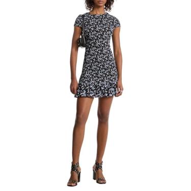 Imagem de Michael Kors Minivestido feminino franzido, Cambraia, 3G