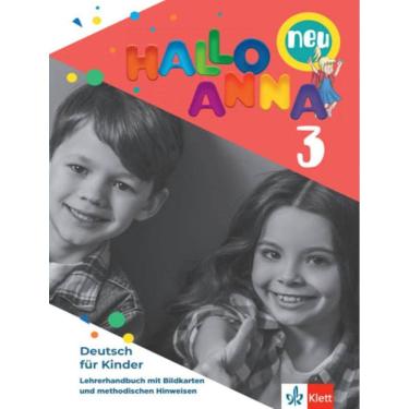 Imagem de Hallo Anna Neu 3 - Lehrerhandbuch Mit Bildkarten + Kopiervorlagen + Cd-Rom