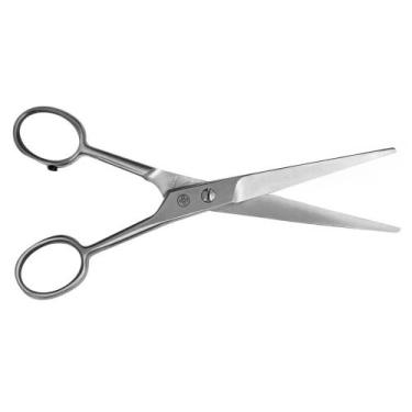 Imagem de Tesoura Inox Para Cabelo Fio Laser 6 Bronze - Mundial Bc341