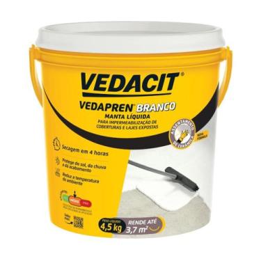 Imagem de Impermeabilizante Vedapren Manta Líquida 4,5kg Branco - VEDACIT