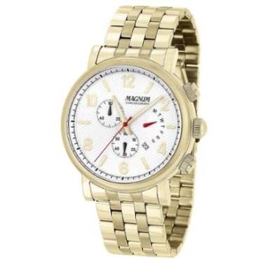 Imagem de Relógio Magnum MA35226H Quartz Dourado-Masculino