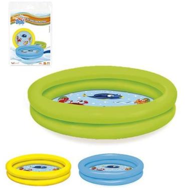 Imagem de Piscina infantil inflável 2 anéis 28 litros fundo estampado - SUMMER F
