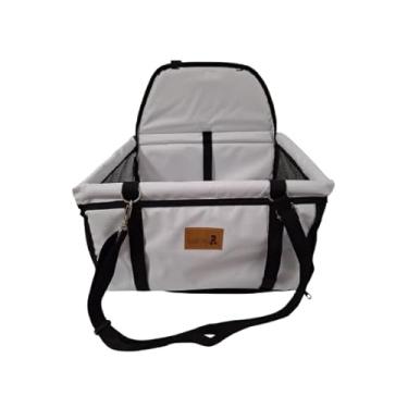 Imagem de Cadeirinha Cadeira Assento Pet de Carro para Cães Cachorro, gatos- Transporte(BRANCO)