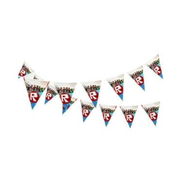 Imagem de Suprimentos Para Festa De Aniversário Com Tema Roblox Para Crianças, E