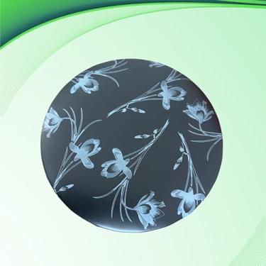 Imagem de Banquetas Baixa Kit Com 4 Reforçada Banco Cozinha Bar Balcão Lanchonete Direto da Fabrica(Preto Floral)